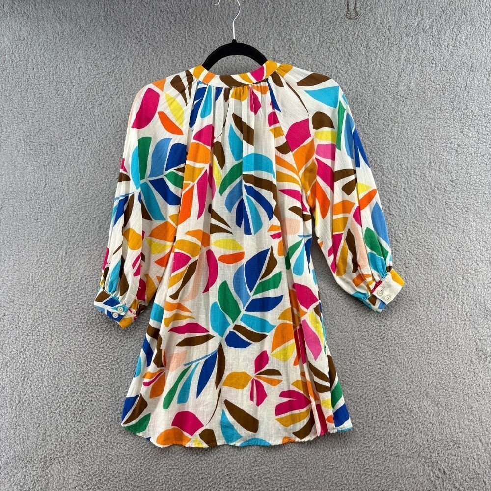 Tabitha Brown X Target Multicolor Leaf Print Tuni… - image 2